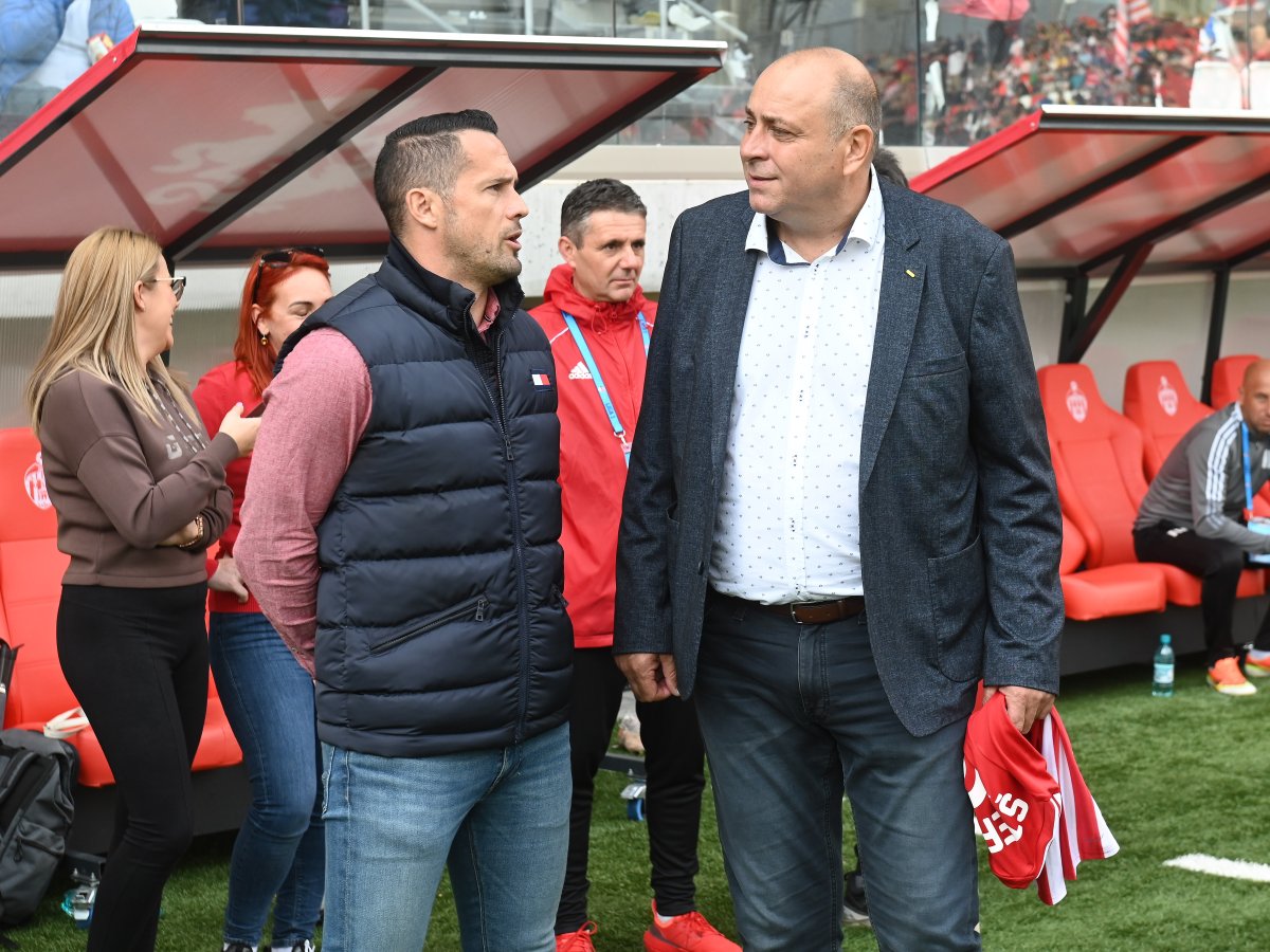 Hadnagy, alături de finanțatorul lui Sepsi, Laszlo Dioszegi