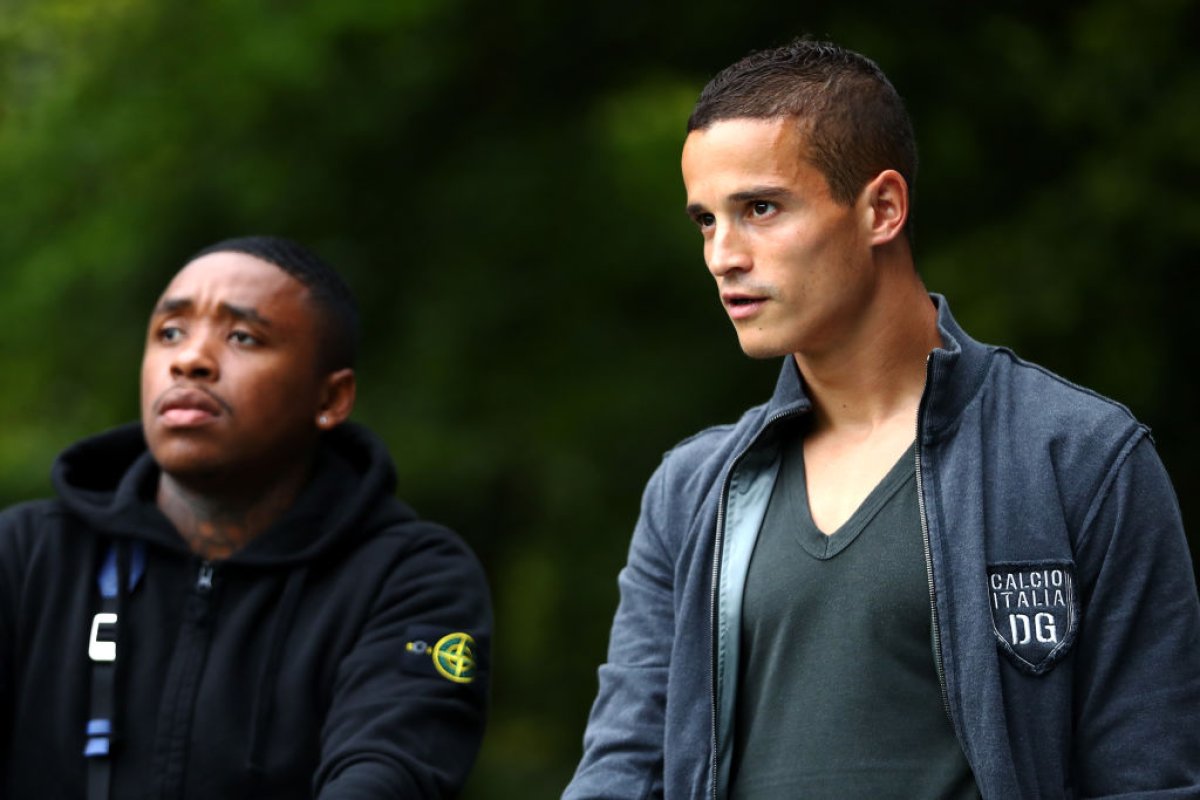 Afellay, în dreapta, a câștigat trofeul UEFA Champions League în tricoul Barcelonei, 2011