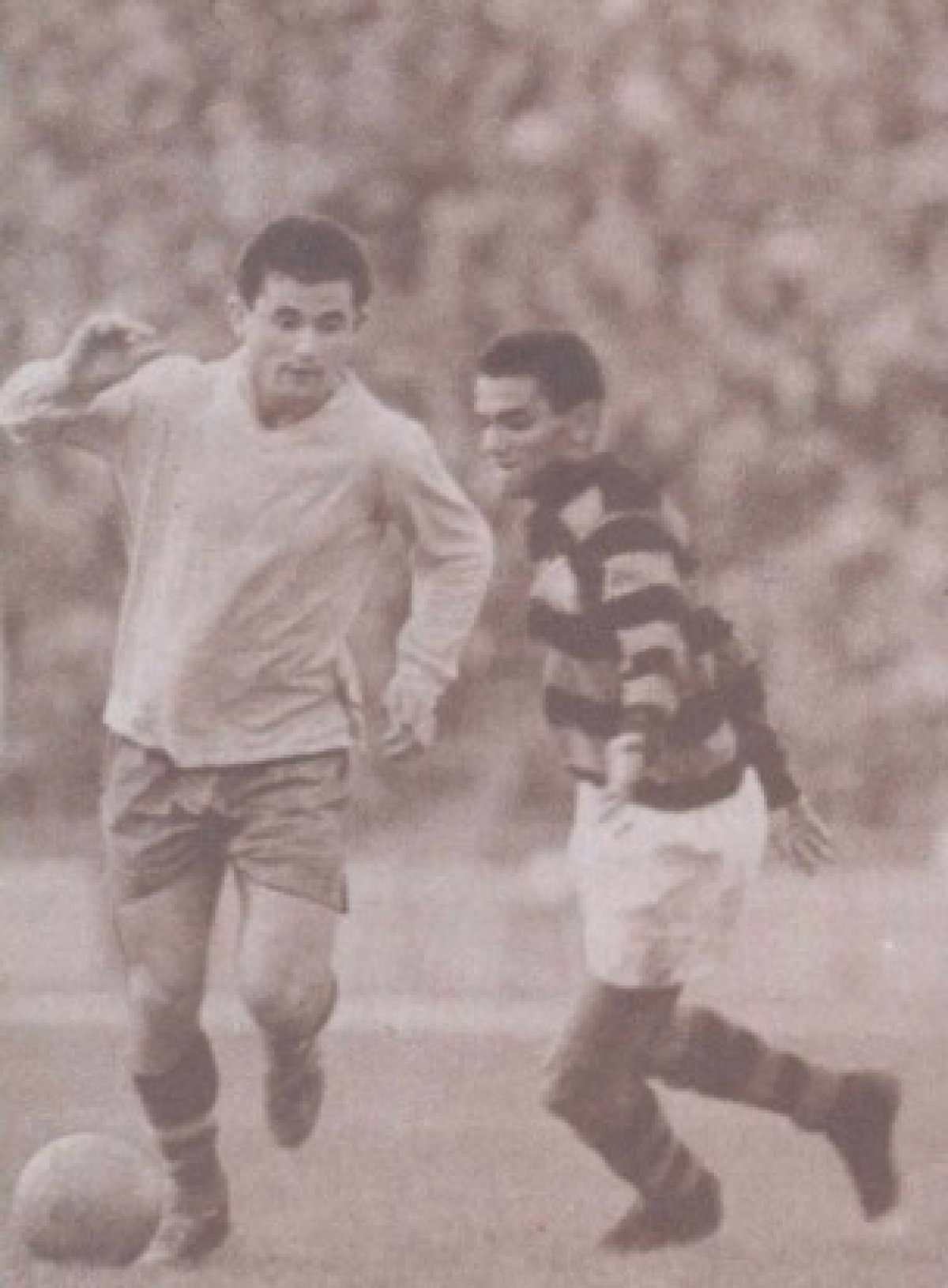 Iosif Varga, la minge, pe când evolua pentru Dinamo