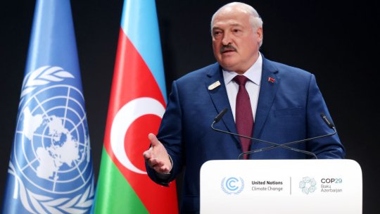 Dictator pe gheață! Imaginile amuzante cu Alexander Lukașenko au devenit virale