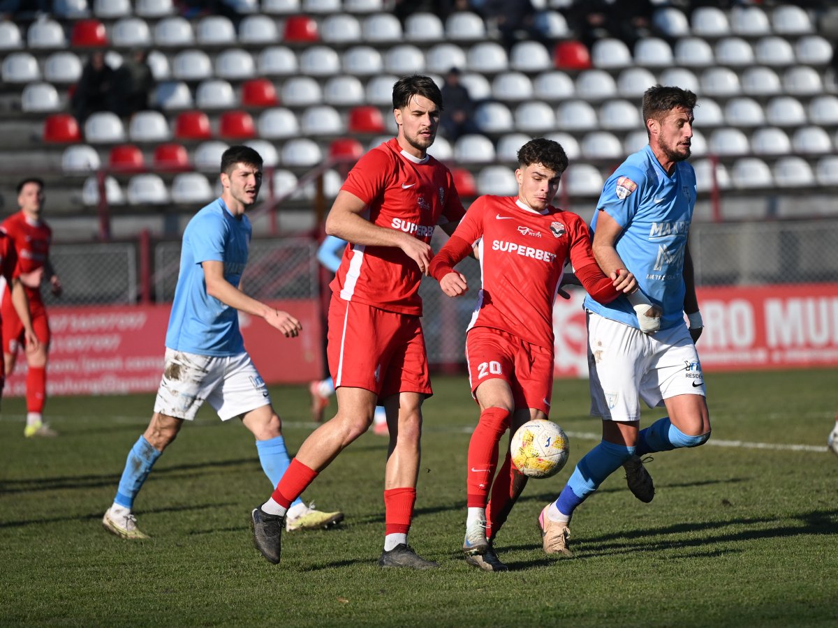 Muscelul Câmpulung a pierdut ultimul meci din acest an, scor 0-2 cu Voluntari