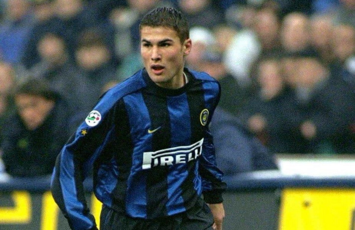 Adrian Mutu, în tricoul celor de la Inter Milano