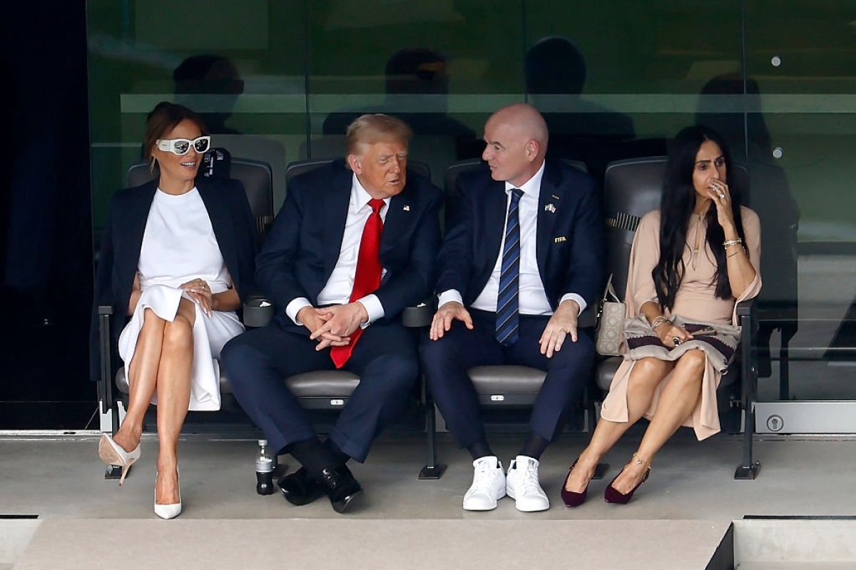 Donald Trump și Gianni Infantino