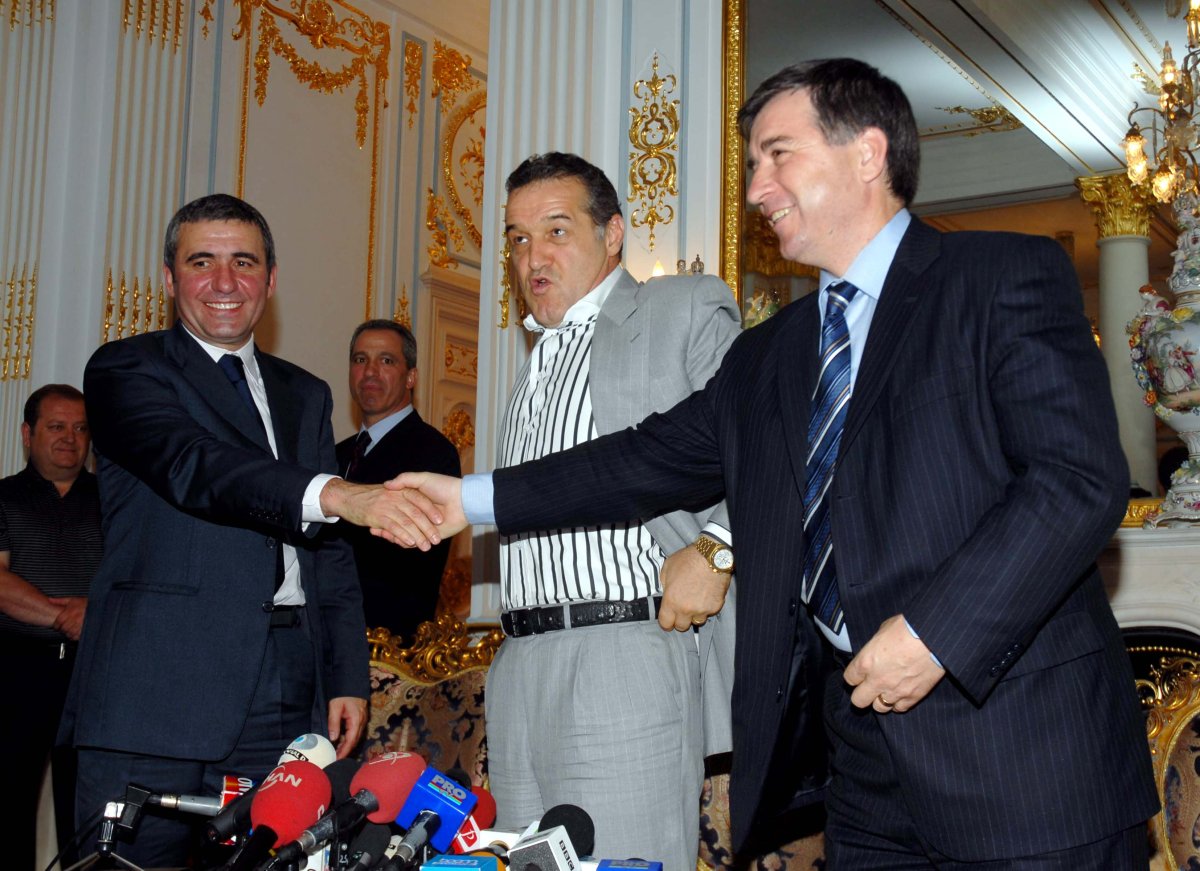 Între Gigi Becali și Gică Hagi este și o legătură de rudenie