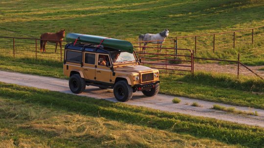 Helderburg “Lazare”: un Defender clasic devine obiect de artă inginerească