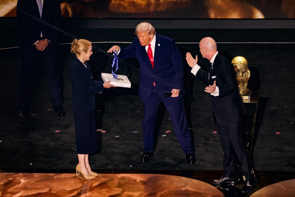 Donald Trump și Gianni Infantino