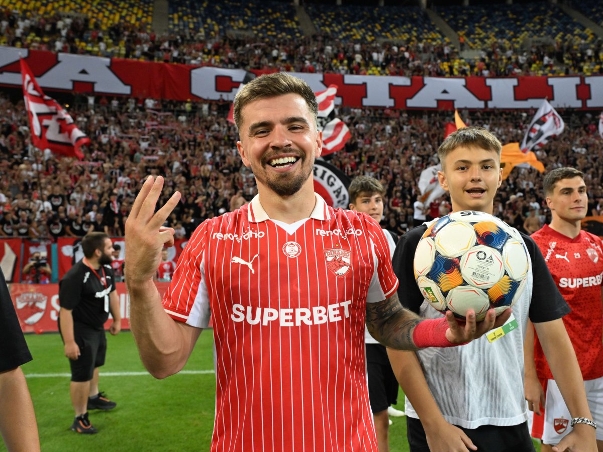 Danny Armstrong a înscris un hat-trick în ultimul derby cu FCSB, scor 4-3