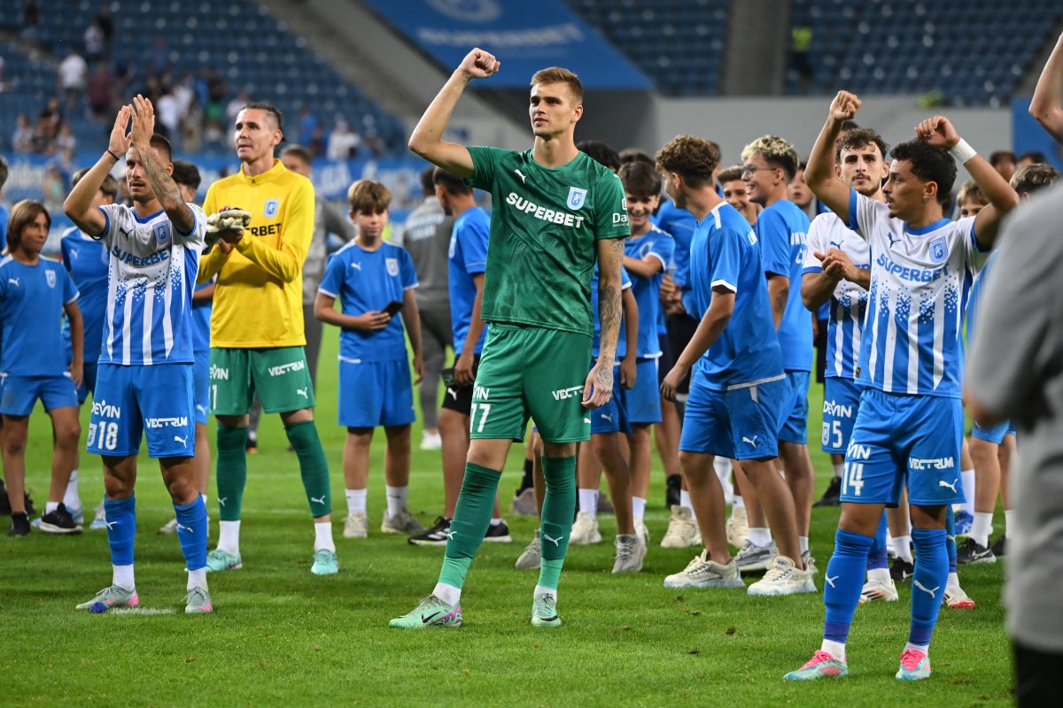 Craiova este la prima calificare în grupele unei competiții europene din istoria clubului