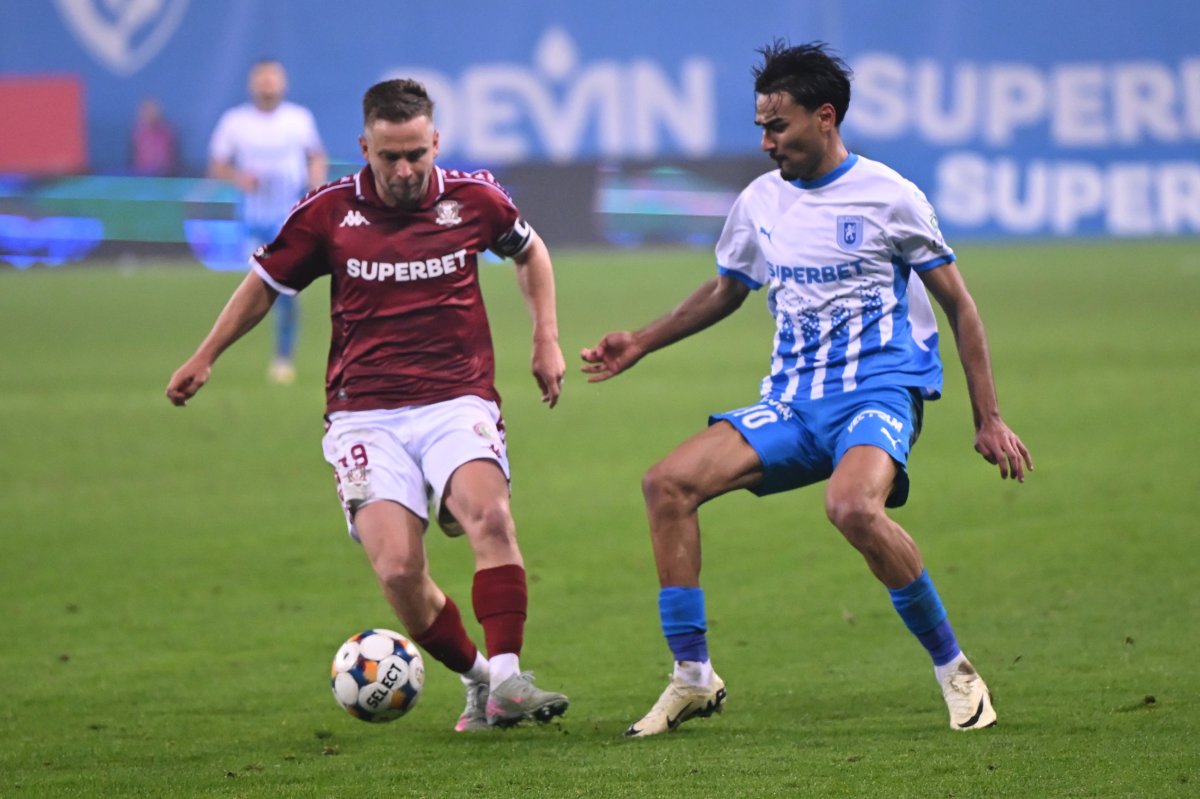 Universitatea Craiova și Rapid au remizat în noiembrie, scor 2-2