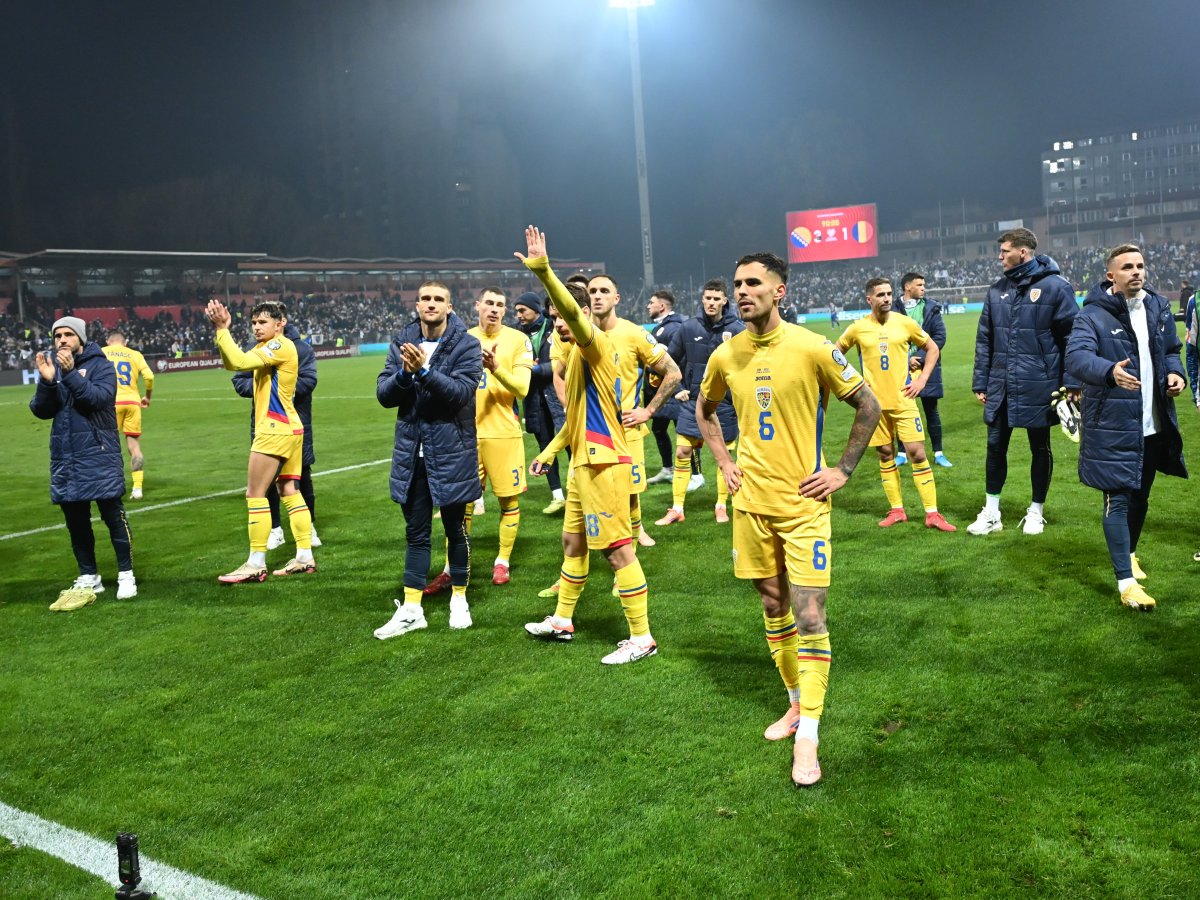 Rațiu a marcat în ultimul meci al naționalei din grupa preliminară, la 7-1 cu San Marino