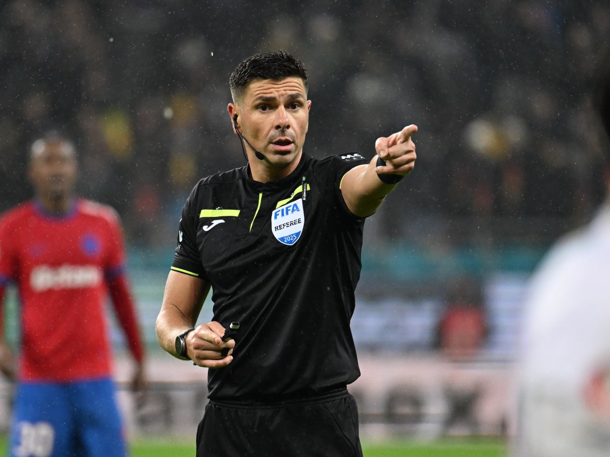 Marian Barbu l-a avertizat pe Olaru în minutul 59 al meciului cu Dinamo