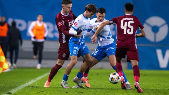 Universitatea Craiova - CFR Cluj 1-1, ACUM, pe iAMsport.ro. Louis Muteanu restabilește egalitatea în Bănie