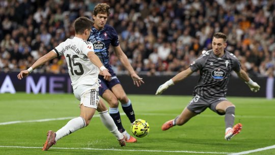 Seară perfectă pentru Ionuț Radu pe Santiago Bernabeu! A închis poarta în fața starurilor lui Real Madrid. Celta s-a impus cu 2-0