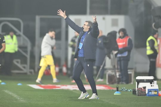 Eugen Neagoe, un car de nervi: ”Din punctul meu de vedere, jocul s-a încheiat 0-0!”. Nu l-a iertat pe Istvan Kovacs: ”Ușor!”