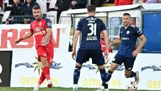 Oțelul Galați - Gloria Buzău 2-1! Prima victorie pentru Ovidiu Burcă pe banca gazdelor