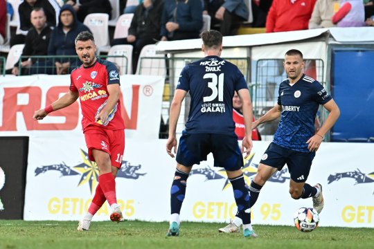 Oțelul Galați - Gloria Buzău 2-1! Prima victorie pentru Ovidiu Burcă pe banca gazdelor