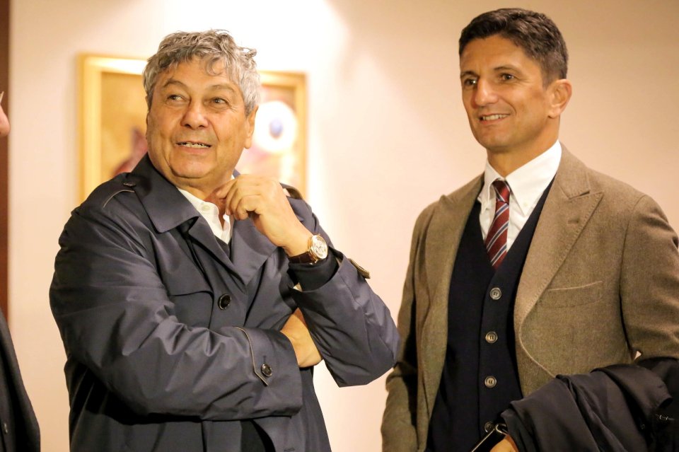 Mircea Lucescu și Răzvan Lucescu