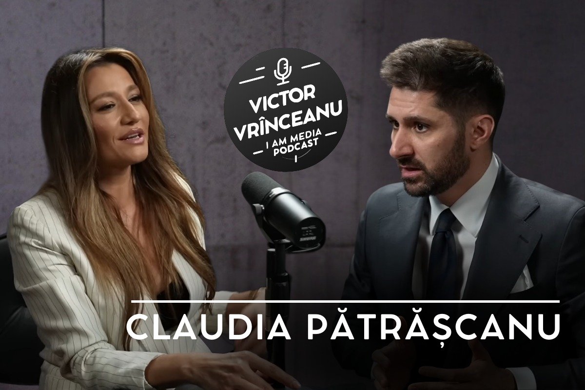 Claudia Pătrășcanu, invitata lui Victor Vrînceanu la I AM MEDIA