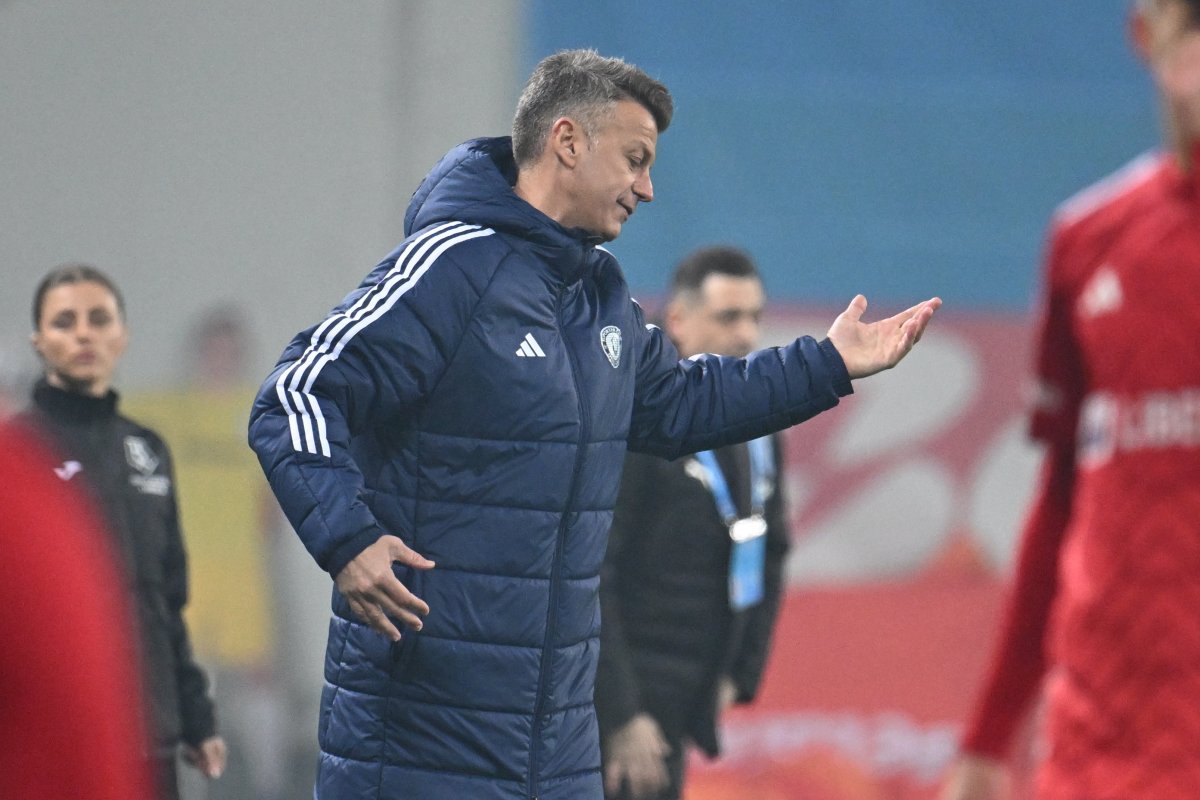 Ovidiu Burcă a venit în această iarnă pe banca Oțelului