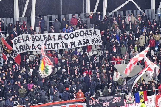 Bătaie între fani și jandarmi, la Dinamo - Farul. De la ce a pornit totul
