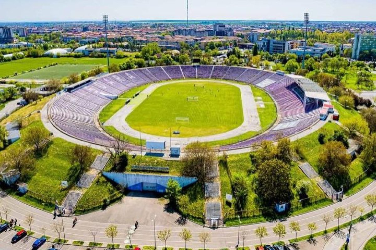 Stadionul Dan Păltinișanu din Timișoara