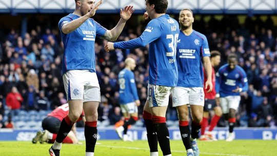 Ianis Hagi, decisiv pentru Rangers în deplasarea cu Hearts