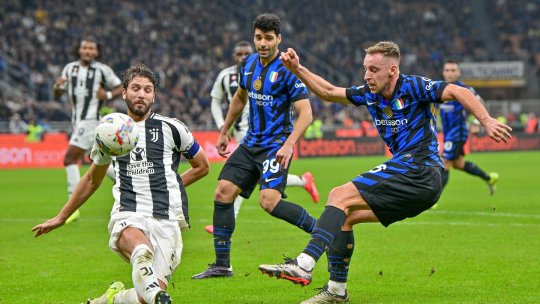 Juventus - Inter 1-0. Oaspeții ratează ocazia de a urca pe primul loc în Serie A
