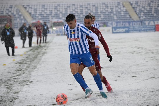 A venit cu adevărat iarna la Iași! Poli și CFR s-au duelat în nămeți în Copou