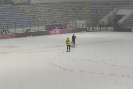 Meciul Gloria Buzău - FCSB ar putea fi amânat! Detalii de ultim moment de la stadion