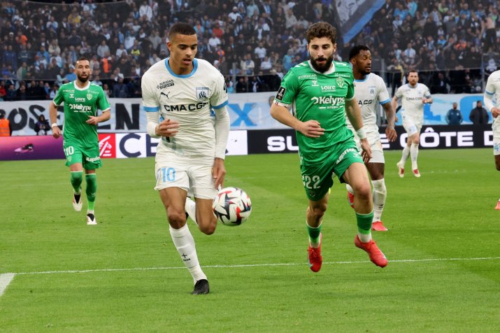 Mason Greenwood a marcat 15 goluri în 24 de meciuri pentru Marseille în acest sezon