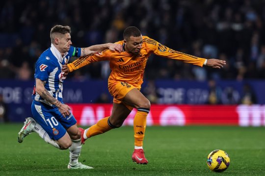 Ce a scris arbitrul în raportul meciului Espanyol - Real Madrid, după faultul dur asupra lui Kylian Mbappe