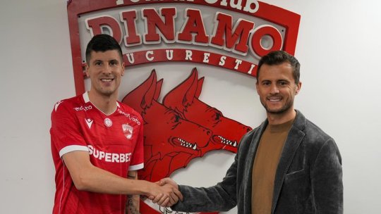 OFICIAL | Dinamo și-a prezentat noul atacant. Transfer de titlu pentru "câini"