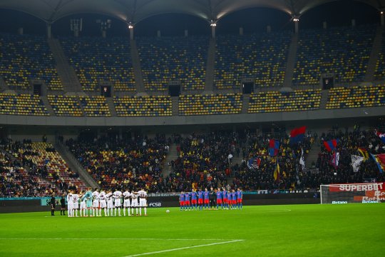 Contrastul între un duel al FCSB cu Manchester United și unul cu CFR Cluj. Câți oameni au venit pe Arena Națională la meciul de duminică