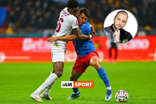 "Clujenii sunt fericiți după remiza asta. Dar nu ceferiștii!". Andrei Ciobanu crede că FCSB a scos maximum dintr-un meci în care nu a putut miza pe jumătate dintre titulari