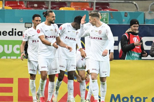 Louis Munteanu a spus ce înseamnă gestul făcut după ce a marcat în FCSB - CFR Cluj 1-1