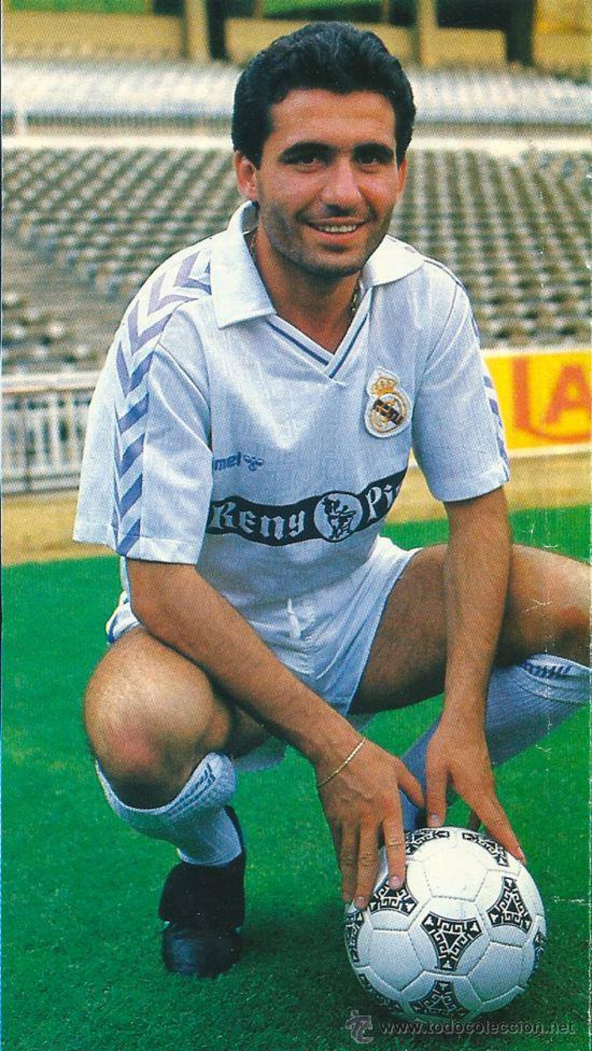 Gică Hagi, la prezentarea de la Real Madrid