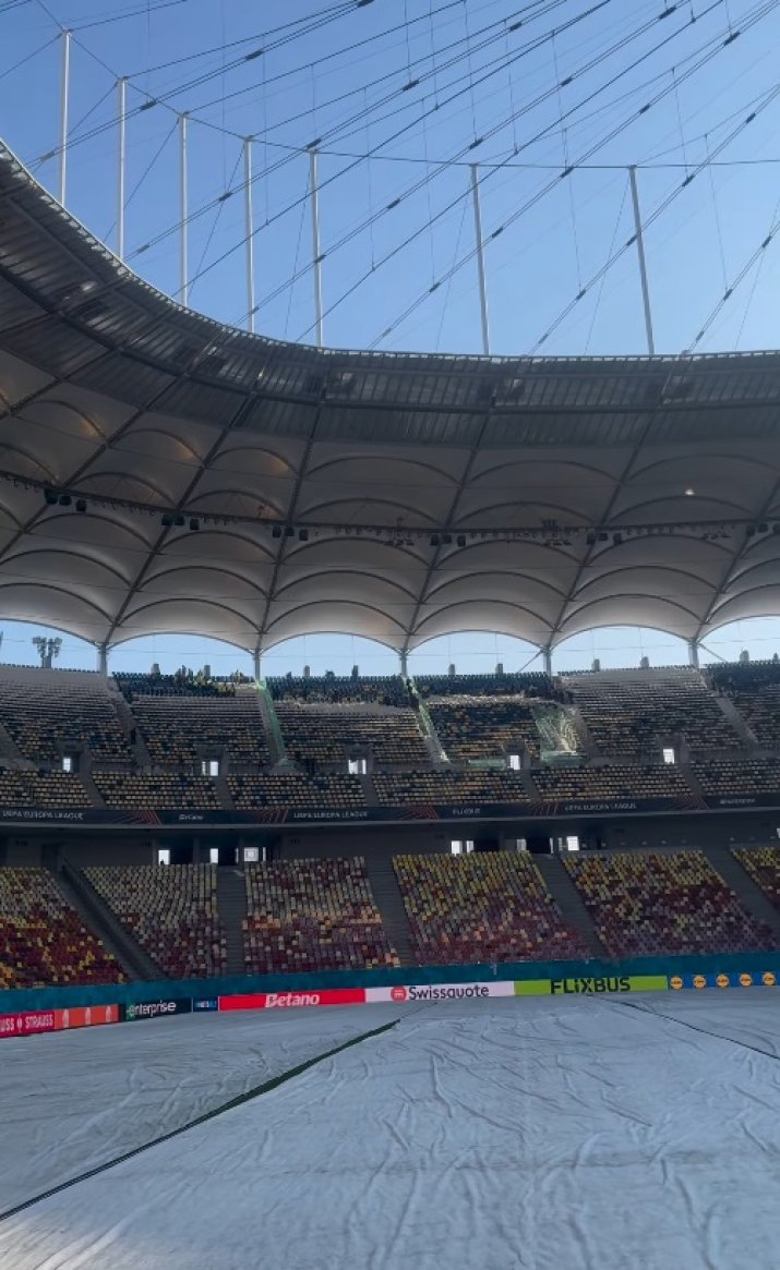 Arena Națională înainte de FCSB - PAOK