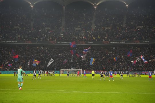 Fanii FCSB i-au copiat pe cei rapidiști! Gestul făcut de suporteri în primele minute ale partidei cu PAOK
