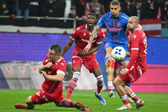 Cine va arbitra FCSB - Dinamo. ”Centralul” se află la al doilea meci ”mare” din această săptămână