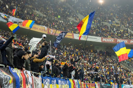 Naționala României va fi susținută de ”Zidul Galben” la meciul cu Bosnia!  + SOLD-OUT la partida cu San Marino