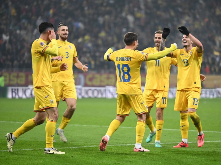 Naționala României a terminat grupa de Nations League pe locul 1, cu maxim de puncte