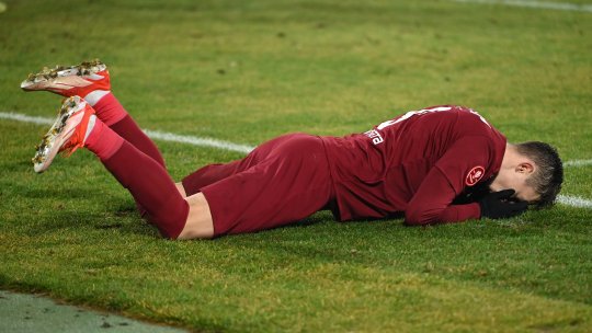 Louis Munteanu s-a făcut de râs de la 11 metri în CFR Cluj - Petrolul. Cum a putut să execute golgheterul SuperLigii