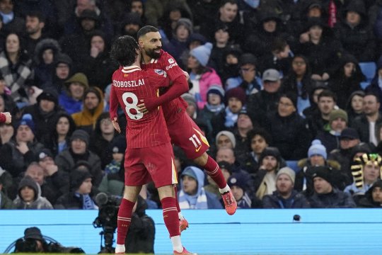 Manchester City - Liverpool 0-2. ”Cormoranii” s-au dezlănțuit pe Etihad. Pas uriaș către titlu făcut de trupa lui Arne Slot