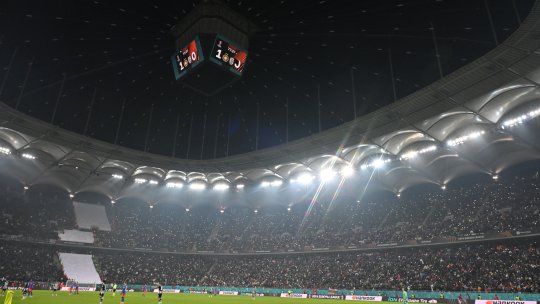 Fanii lui PAOK au lăsat ”urme” pe Arena Națională. Imaginile surprinse chiar înainte de FCSB - Dinamo