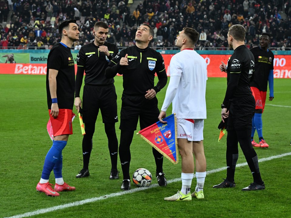 Brigada de arbitri delegată la derby-ul antepenultimei etape din SuperLigă