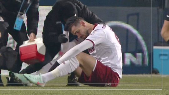 Continuă blestemul pentru Koljic? Atacantul Rapidului a cerut schimbare, la meciul cu Farul. Lipsește cu FCSB?