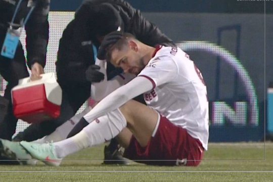 Continuă blestemul pentru Koljic? Atacantul Rapidului a cerut schimbare, la meciul cu Farul. Lipsește cu FCSB?