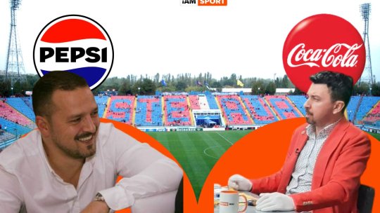 Marketing de criză la FCSB: Cum a ajuns clubul să vândă Pepsi, deși era sponsorizat de Coca-Cola: ”Era promoție la Metro!”