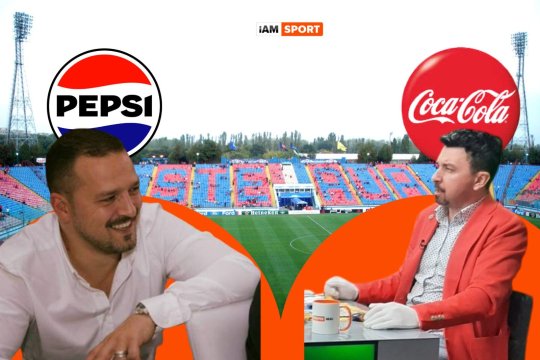 Marketing de criză la FCSB: Cum a ajuns clubul să vândă Pepsi, deși era sponsorizat de Coca-Cola: ”Era promoție la Metro!”