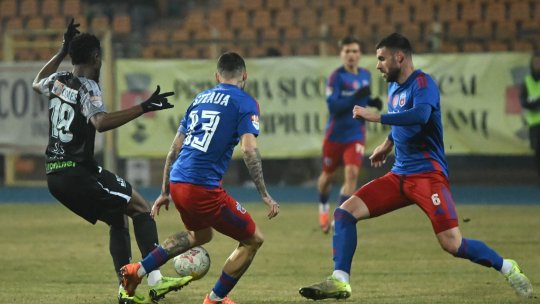 Steaua își continuă seria de invincibilitate. Goluri spectaculoase în meciul cu Ceahlăul
